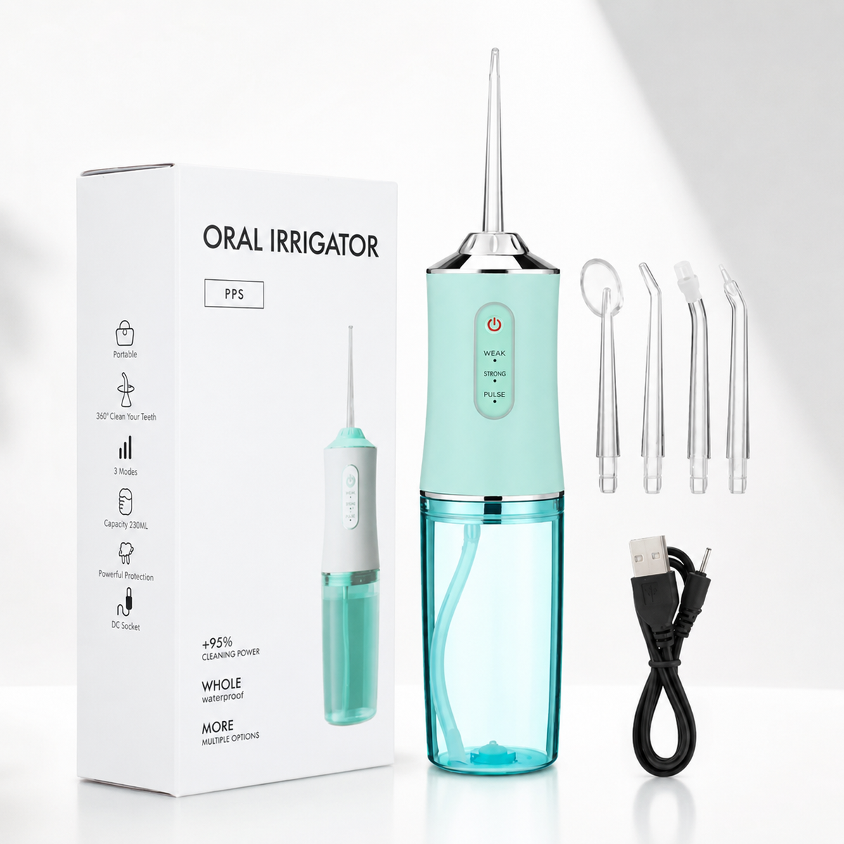 Irrigador Bucal Profesional JetClean Pro
