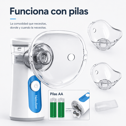Nebulizador Eléctrico De Mano Silencioso Para Niños Y Adultos