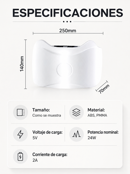 Masajeador Abdominal Eléctrico Inalámbrico – Quema Grasa, Reduce Hinchazón y Activa la Digestión Natural