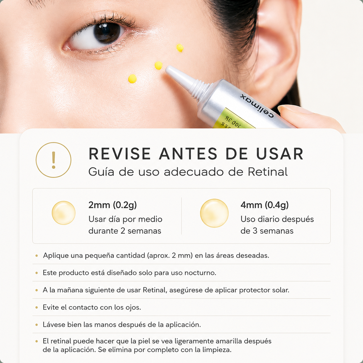 Suero de Retinal Antiarrugas — Firmeza Visible & Piel Suave