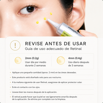 Suero de Retinal Antiarrugas — Firmeza Visible & Piel Suave