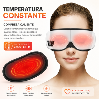 Masajeador de Ojos - Compresa Caliente - Bolsa de Fatiga y Arrugas!