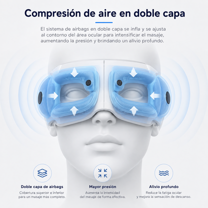 Masajeador de Ojos - Compresa Caliente - Bolsa de Fatiga y Arrugas!