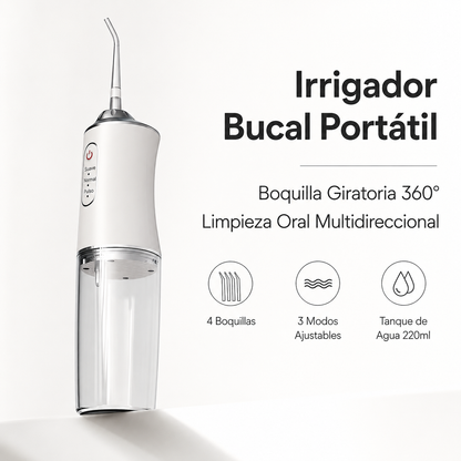Irrigador Bucal Profesional JetClean Pro