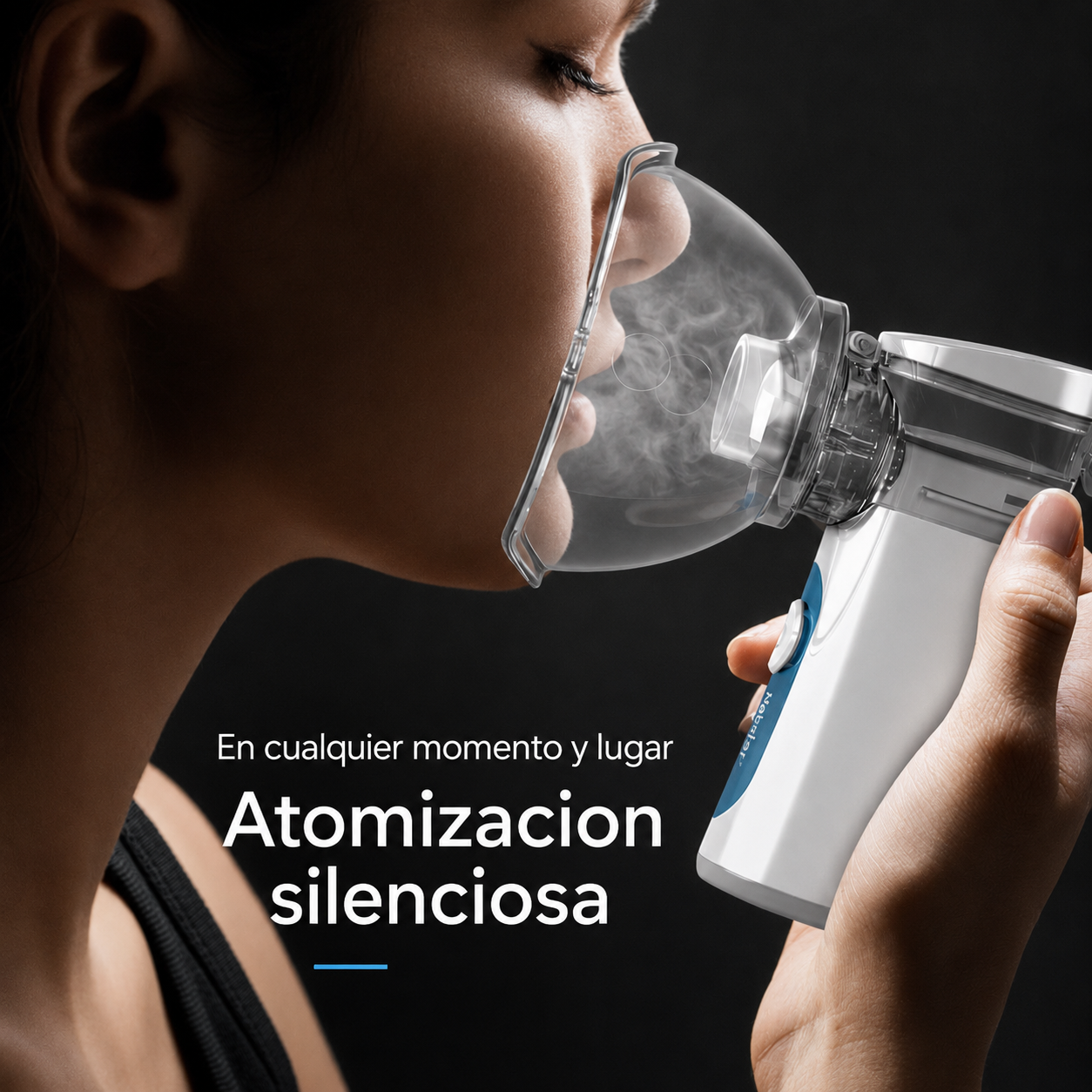 Nebulizador Eléctrico De Mano Silencioso Para Niños Y Adultos